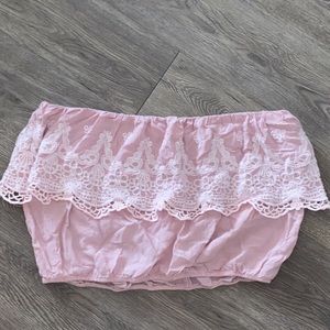 Crop tube top size XL